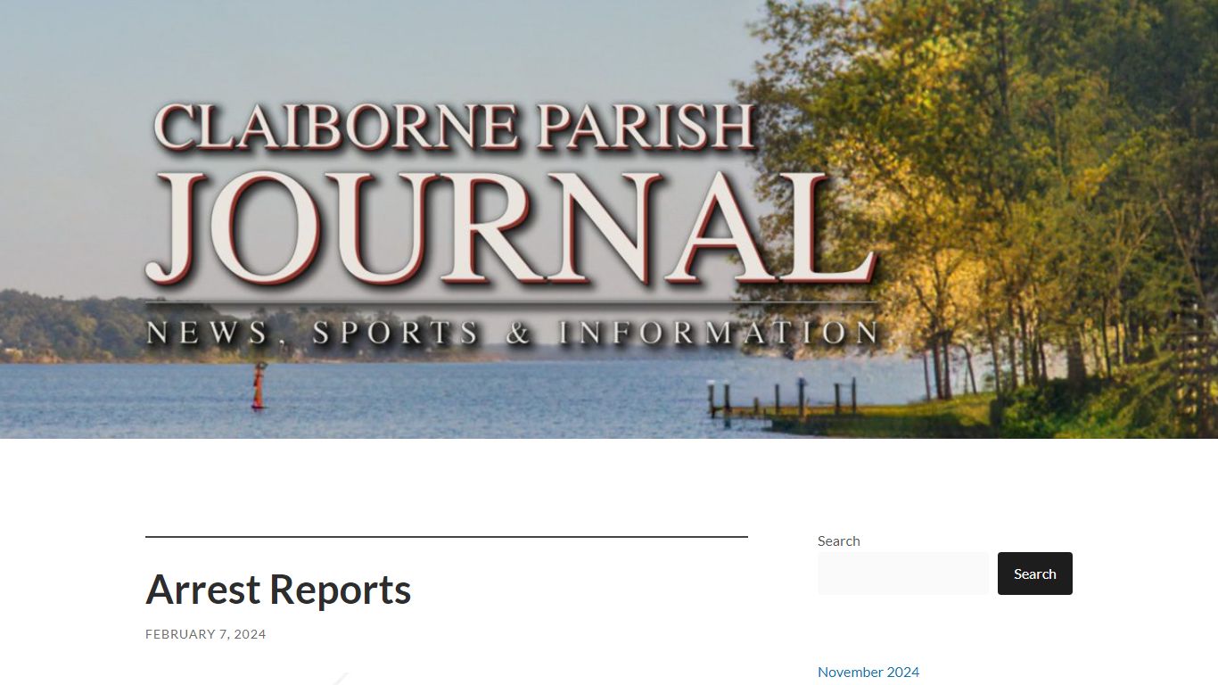 Arrest Reports - Claiborne Parish Journal